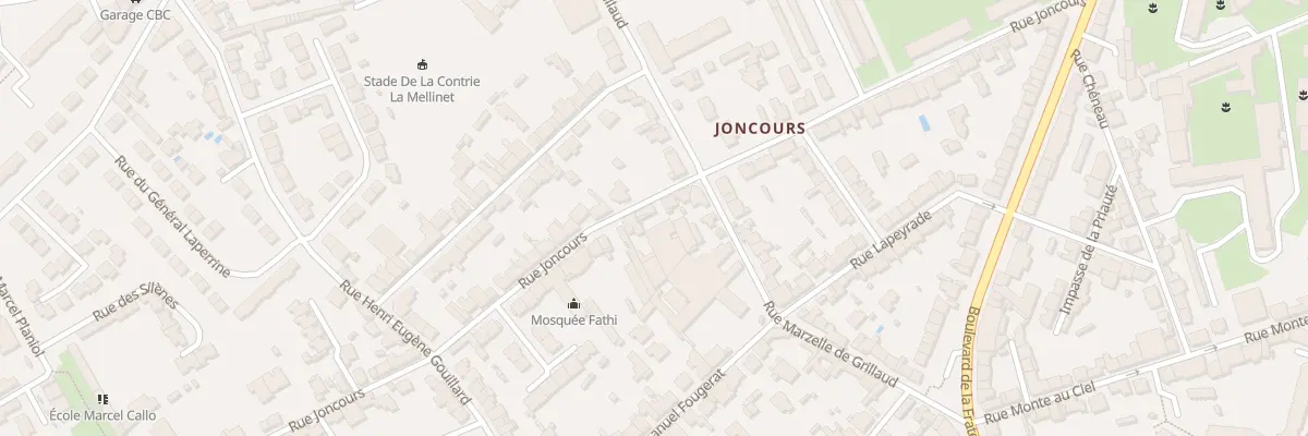 Plan du 105 Rue Joncours à Nantes