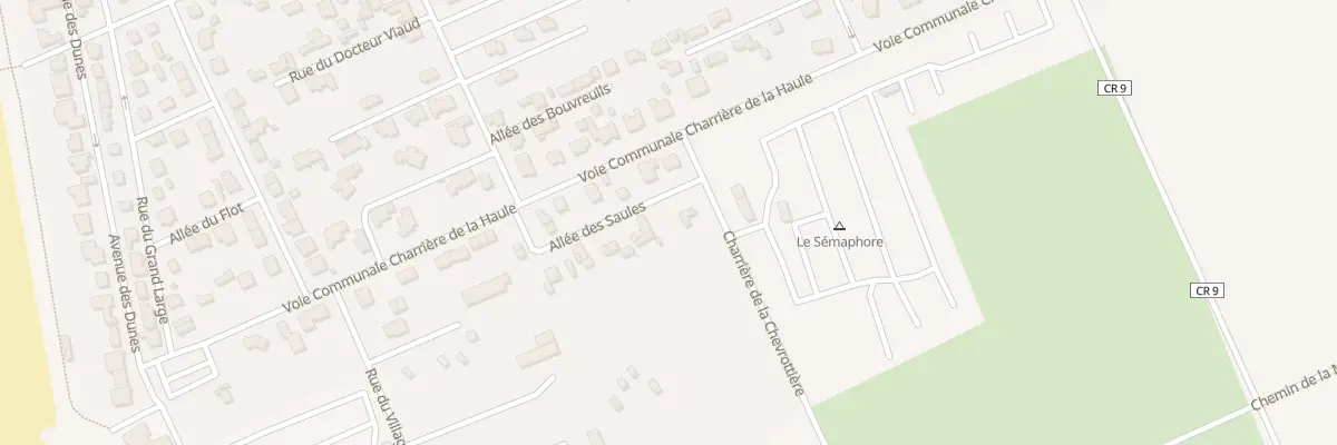 Plan du 7 All des Saules à Agon-Coutainville