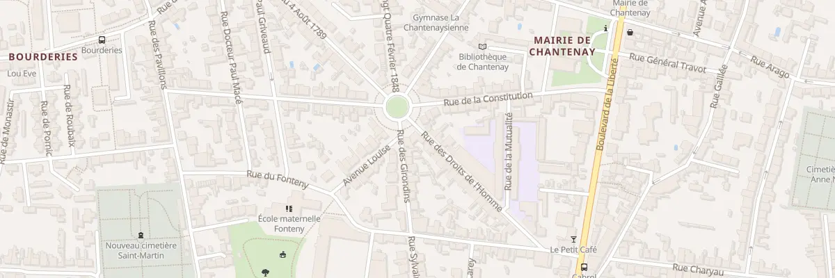 Plan du 43 Rue des Droits de l’Homme à Nantes
