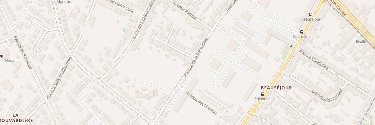 Plan du 44 Av de la Baraudière à Saint-Herblain