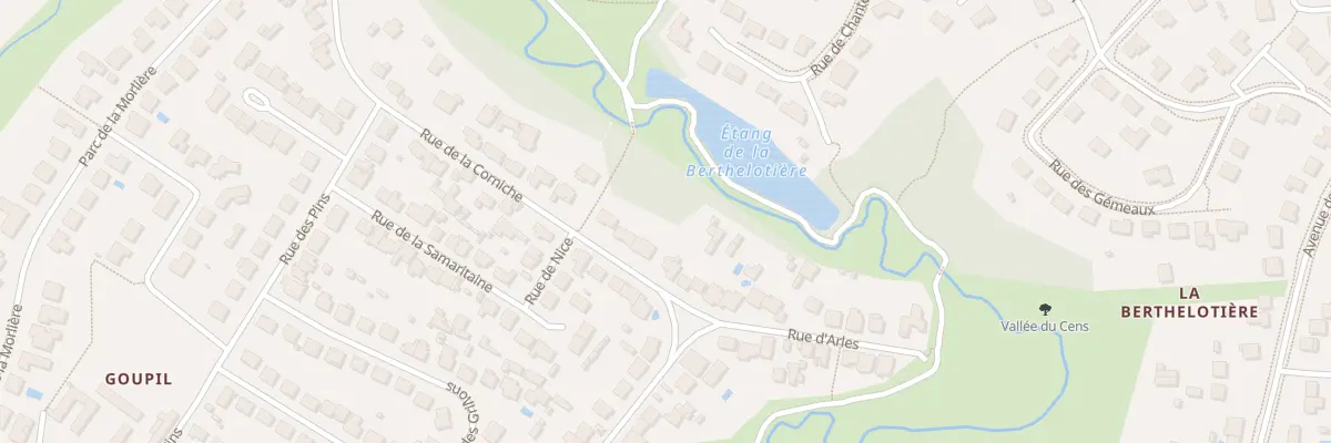 Plan du 72 Rue de la Corniche à Orvault