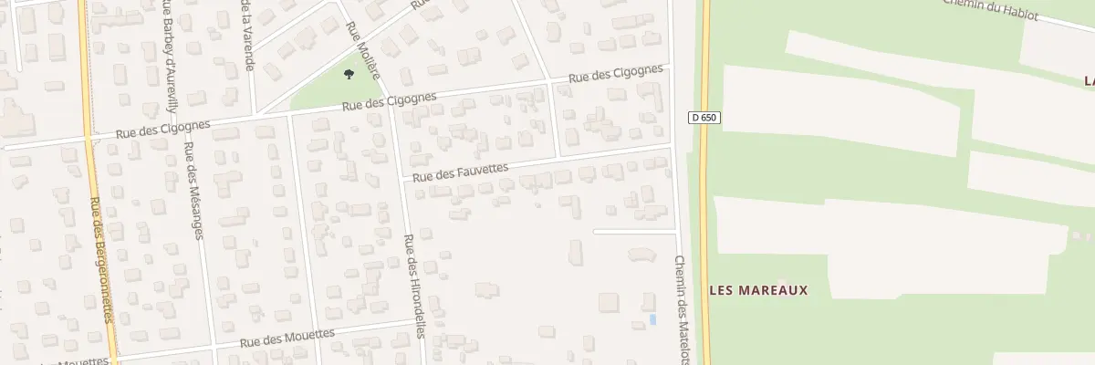 Plan du 14 Rue des Fauvettes à Pirou