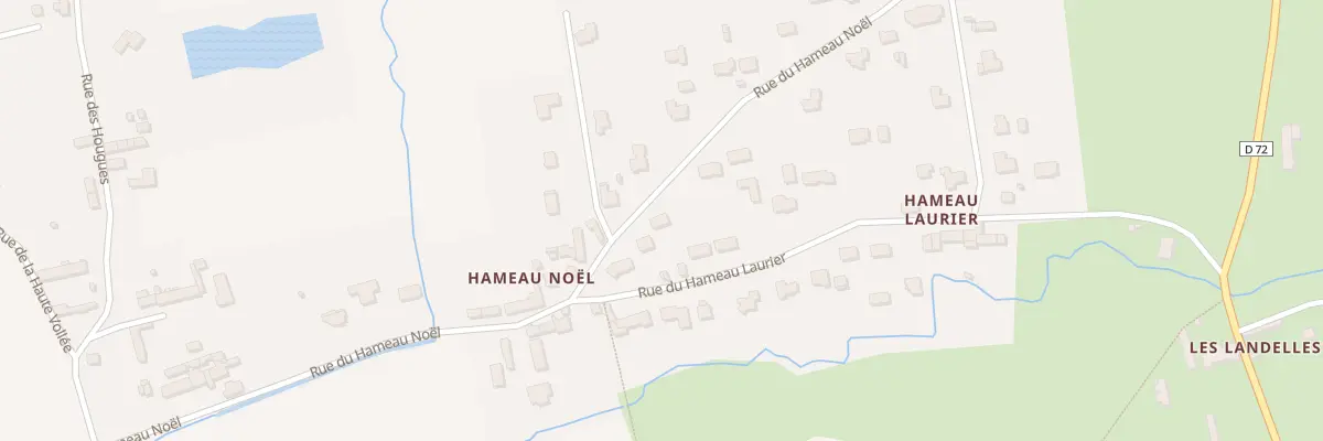 Plan du 55 Rue du Ham Noel à Gouville-sur-Mer