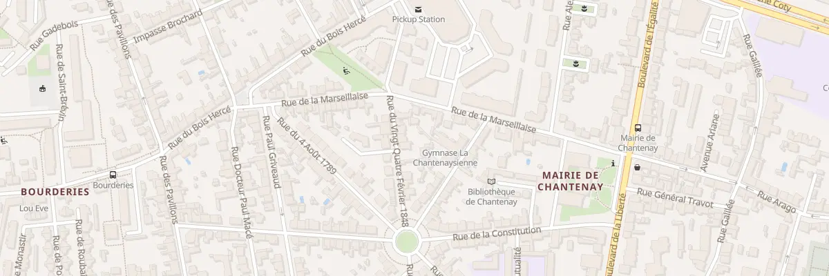 Plan du 18 Rue du 24 Fevrier à Nantes