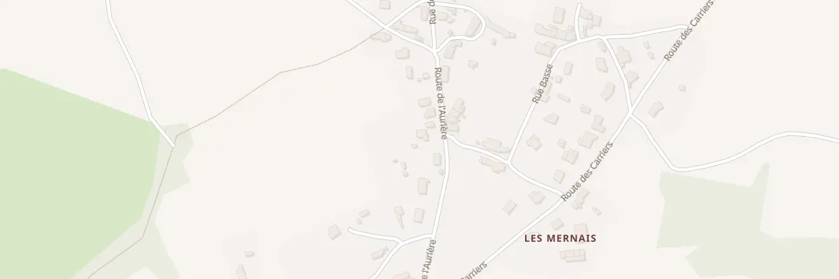 Plan du 8 Rte de l’Auriere - les Mernais à Nozay