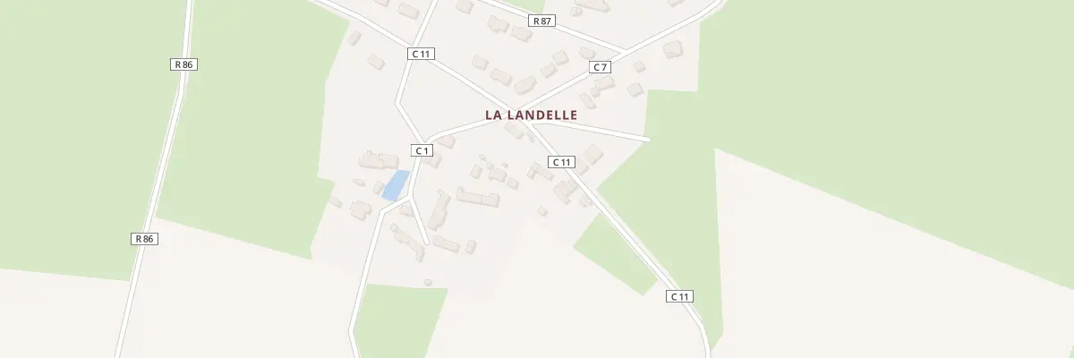 Plan du 102B La Landelle à Saffré