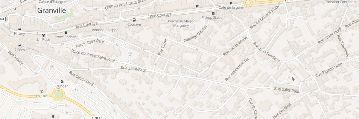 Plan du 49 Rue de la Corderie à Granville