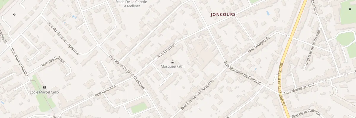 Plan du 115B Rue Joncours à Nantes