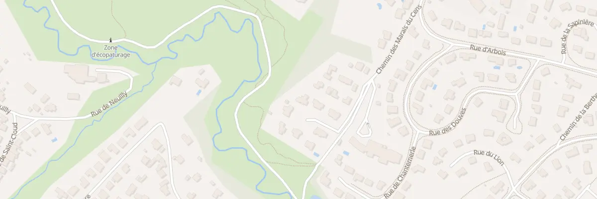 Plan du 6 All de l’Ermitage à Orvault
