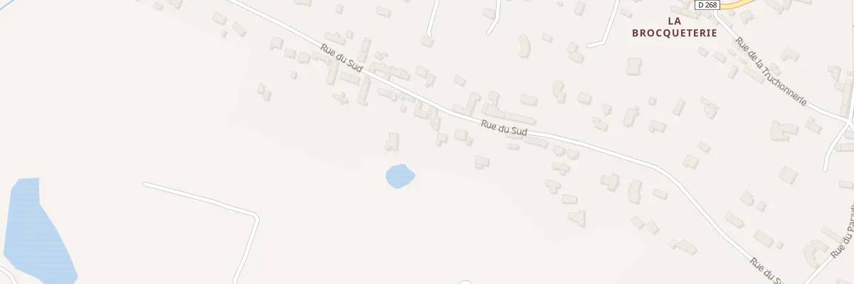 Plan du 64 Rue du Sud-Gouville à Gouville-sur-Mer