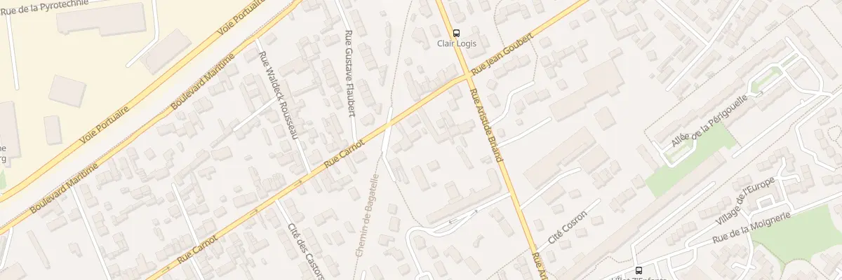 Plan du 230 Rue Carnot - Tourlaville à Cherbourg-en-Cotentin