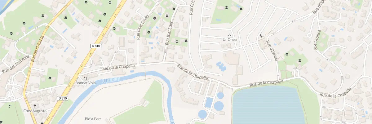Plan du 1 Rue Chiripa à Bidart