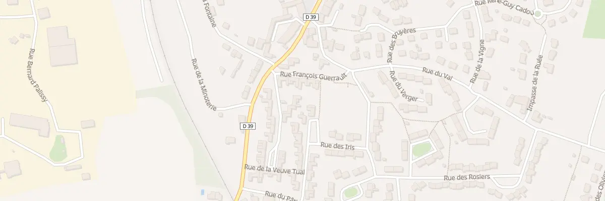 Plan du 17 Rue du Docteur Audrain à Saint-Armel