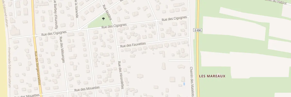 Plan du 10 Rue des Fauvettes à Pirou