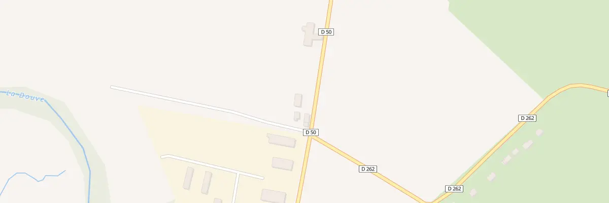 Plan du 447 Rte de Brix à Sottevast