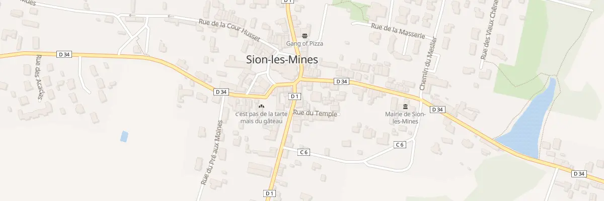 Plan du 5 Rue de Lusanger à Sion-les-Mines