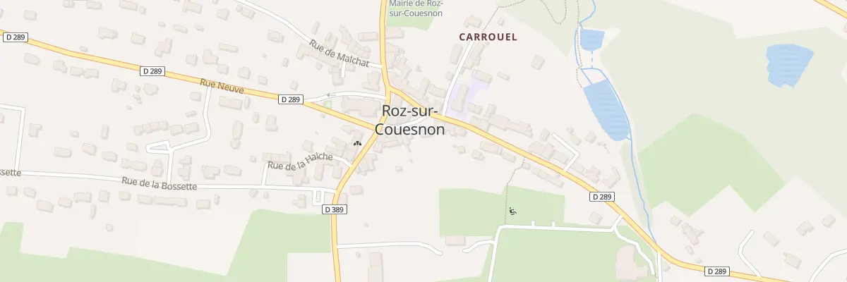 Plan du 6 Rue de la Poste à Roz-sur-Couesnon