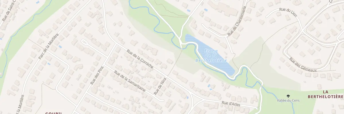 Plan du 84 Rue de la Corniche à Orvault