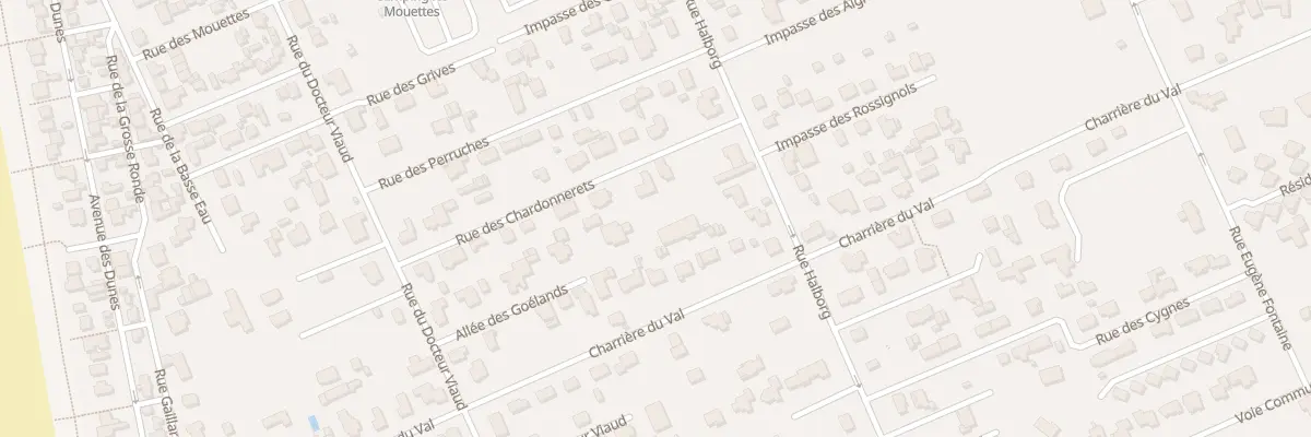 Plan du 16 Rue Halborg à Agon-Coutainville