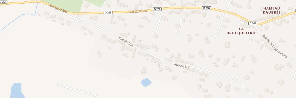 Plan du 68 Rue du Sud - Gouville à Gouville-sur-Mer