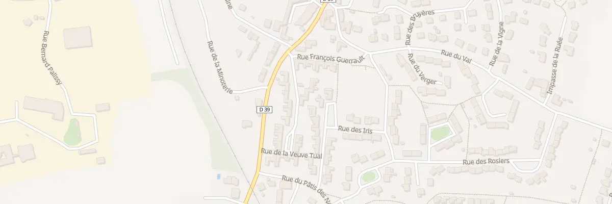 Plan du 15 Rue du Docteur Audrain à Saint-Armel
