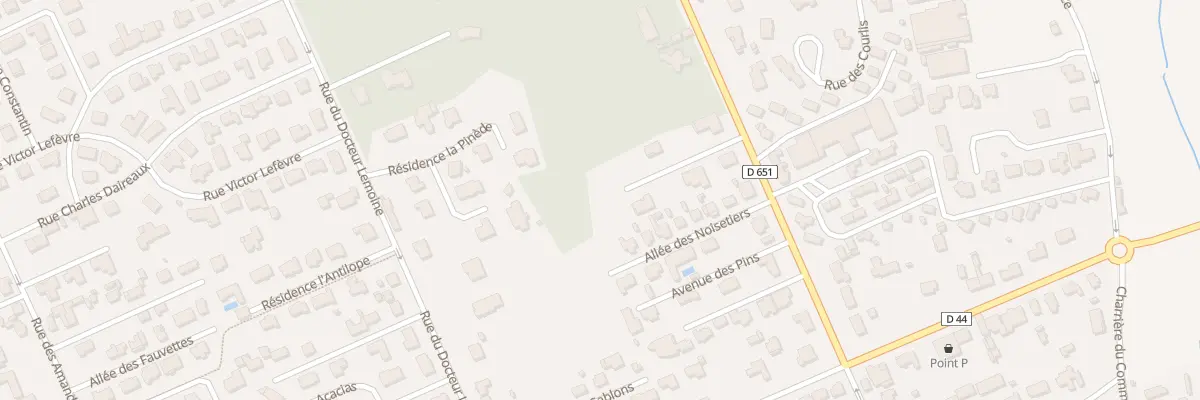 Plan du 56 Av des Pins à Agon-Coutainville