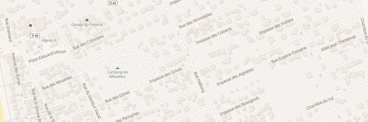 Plan du 14 Rue Halborg à Agon-Coutainville