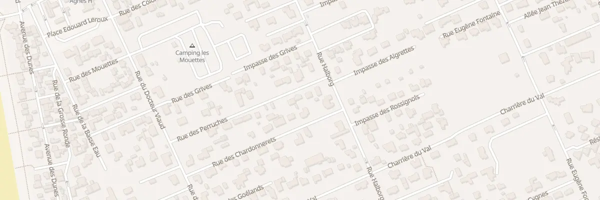 Plan du 18 Rue des Perruches à Agon-Coutainville