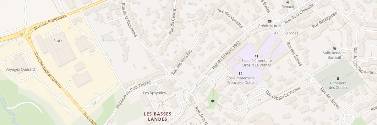 Plan du 4 Rue des Venelles à Bouguenais