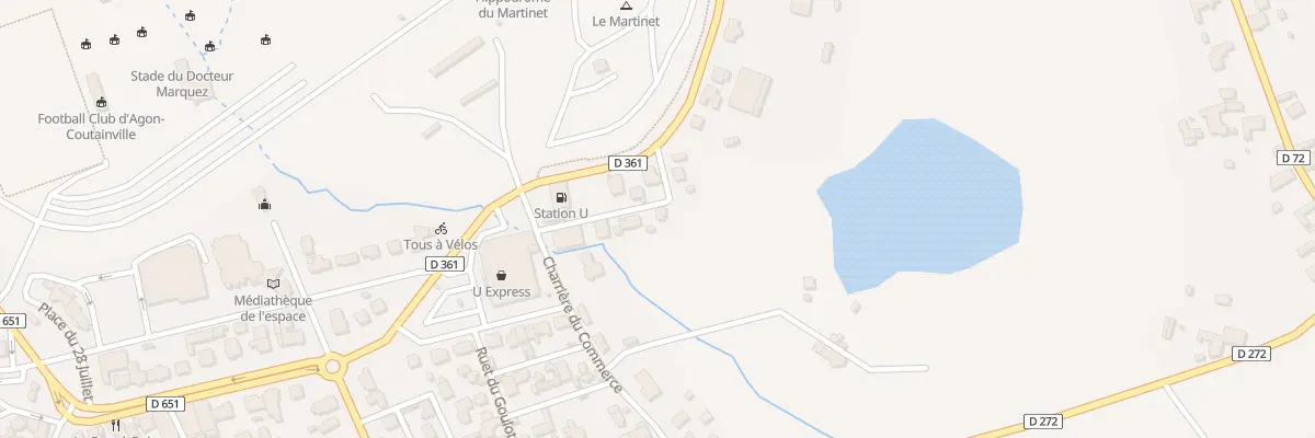 Plan du 7 Vc Charriere du Commerce à Agon-Coutainville