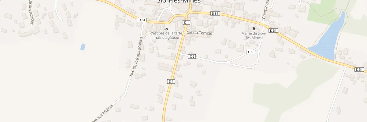 Plan du 17 Rue de Lusanger à Sion-les-Mines
