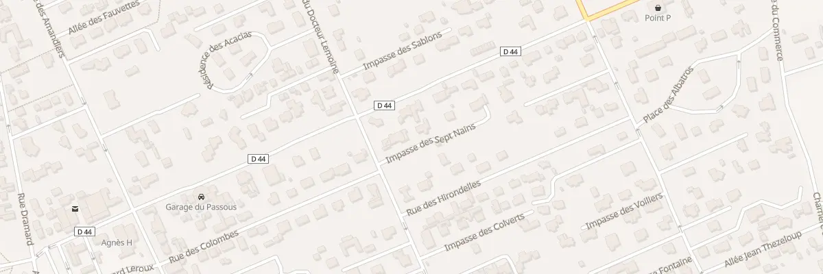 Plan du 1 Rue Halborg à Agon-Coutainville