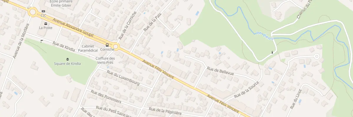 Plan du 7 Rue Aimé Penel à Orvault