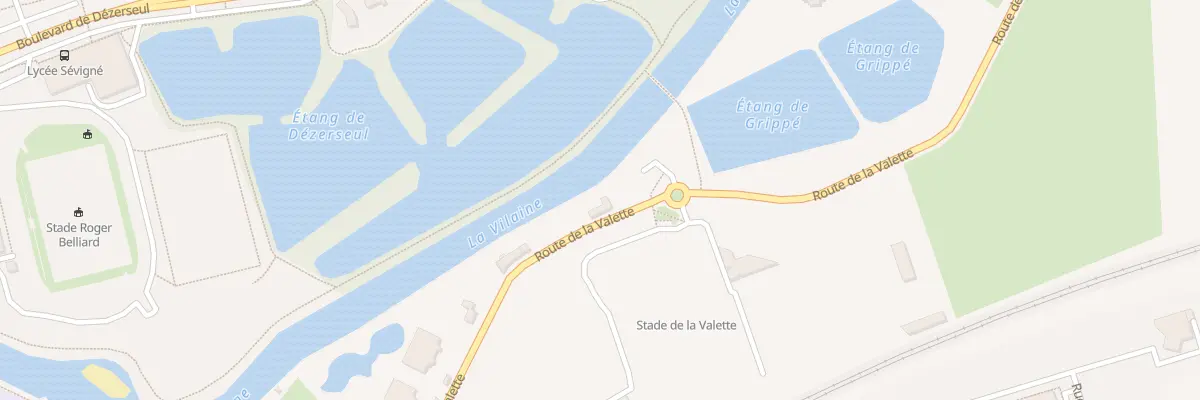 Plan du 9001 Grippe à Cesson-Sévigné