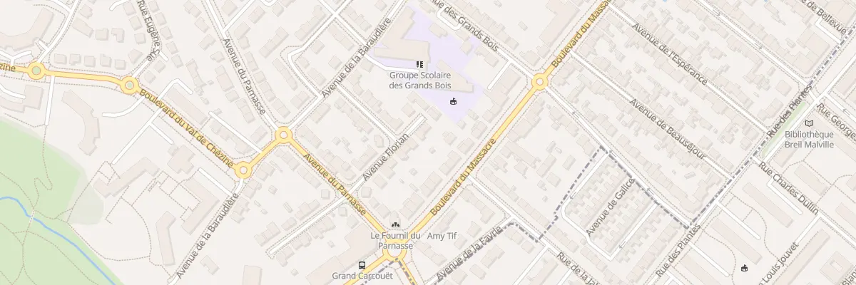 Plan du 5 Av Florian à Saint-Herblain