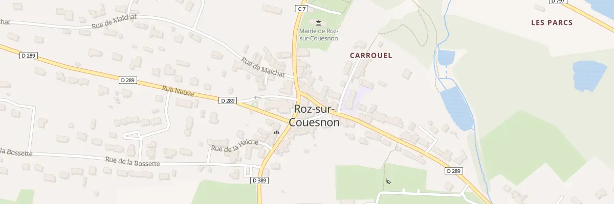 Plan du 1 Pl de l’Eglise à Roz-sur-Couesnon
