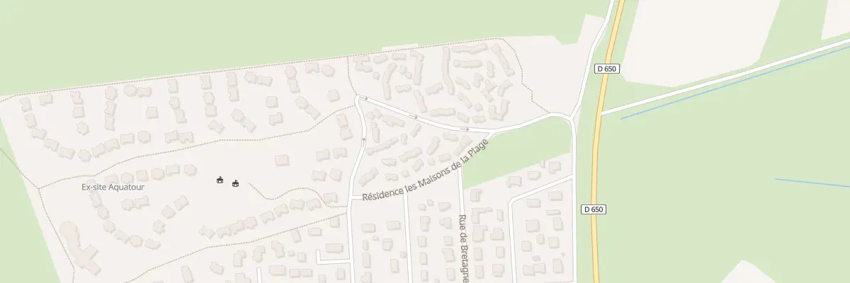 Plan du 52 Res les Maisons de la Plage à Pirou