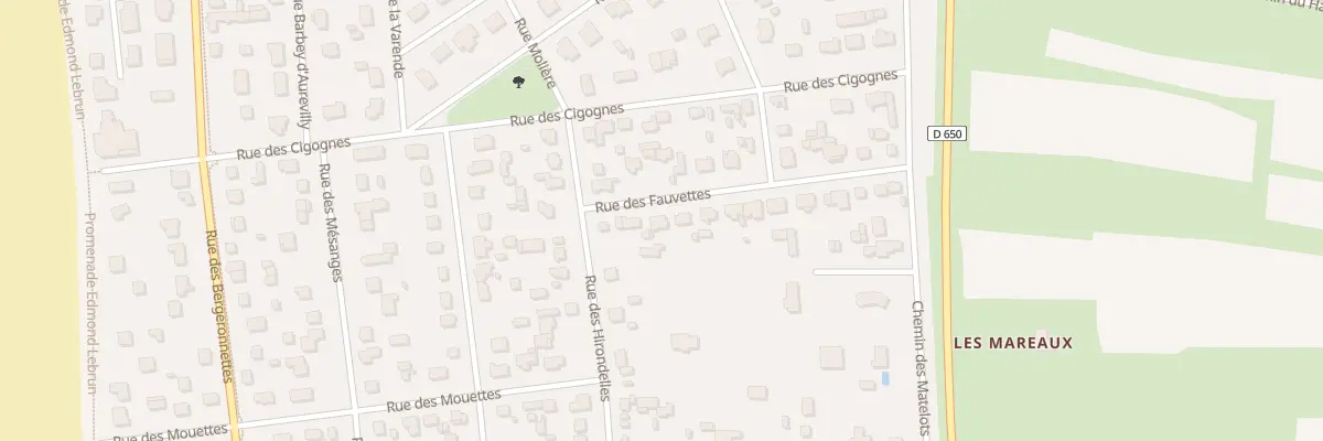 Plan du 6 Rue des Fauvettes à Pirou