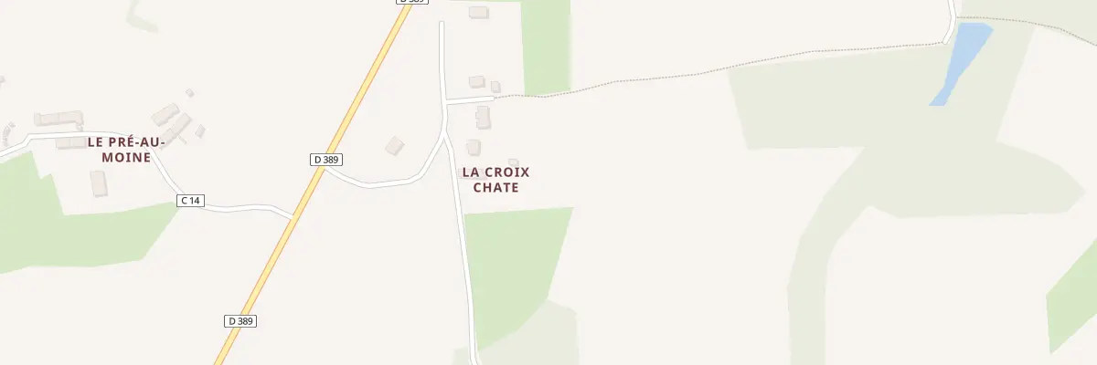 Plan du 5 La Croix Chate à Roz-sur-Couesnon