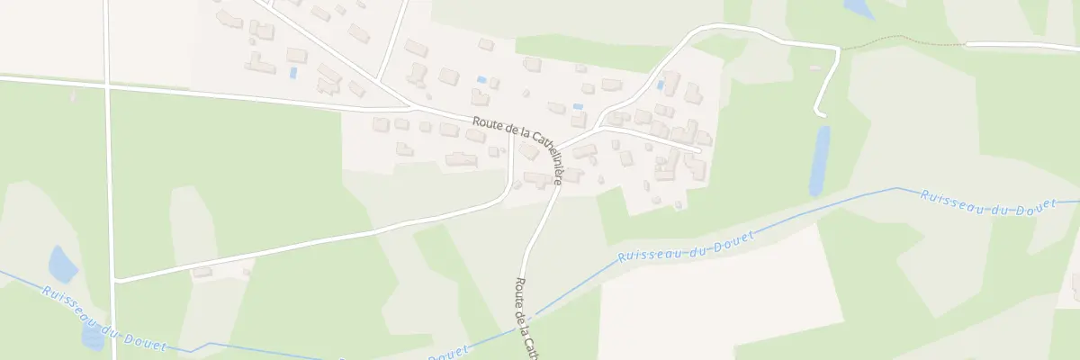 Plan du 400 La Catheliniere à Treillières