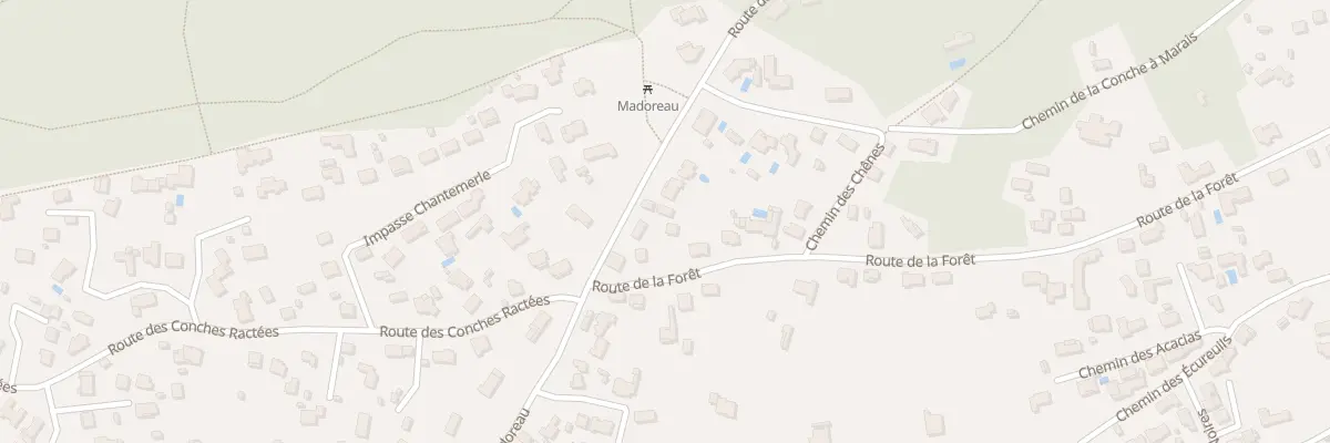 Plan du 36A Rte de Madoreau à Jard-sur-Mer