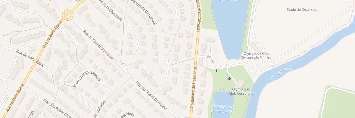 Plan du 49 Rue du Grand Domaine à Cesson-Sévigné