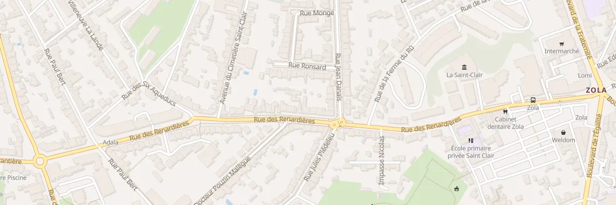 Plan du 76 Rue des Renardières à Nantes
