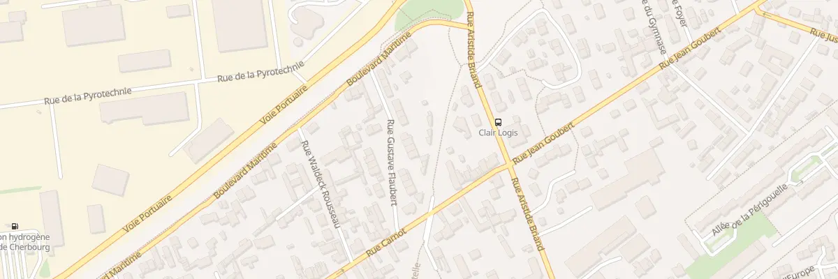Plan du 90 Rue Gustave Flaubert Tourlavi à Cherbourg-en-Cotentin