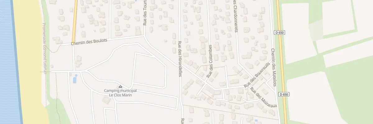 Plan du 1 Rue des Bouvreuils à Pirou