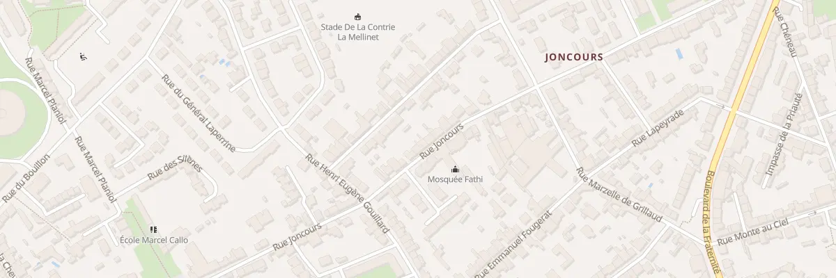 Plan du 132 Rue Joncours à Nantes