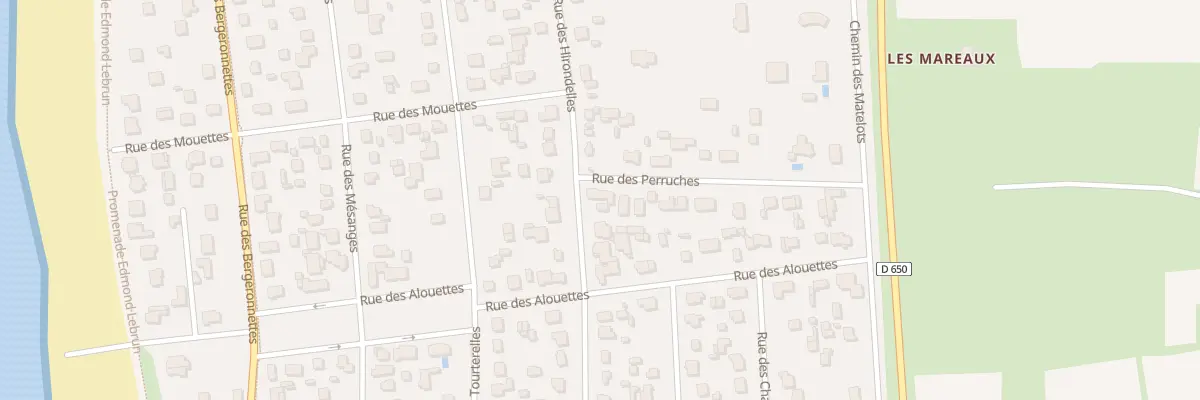 Plan du 2 Rue des Perruches à Pirou