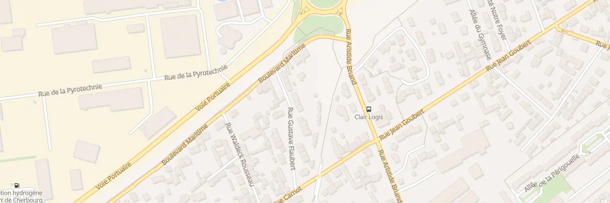 Plan du 124 Rue Gustave Flaubert Tourlavi à Cherbourg-en-Cotentin