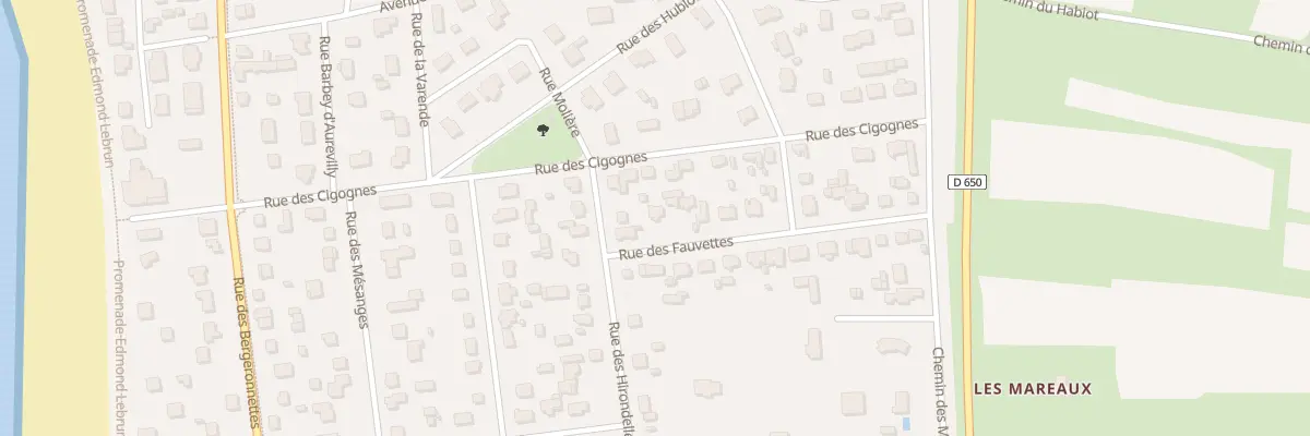 Plan du 3 Rue des Fauvettes à Pirou