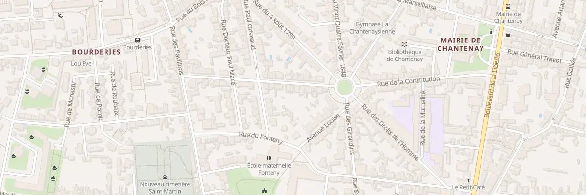 Plan du 13 Rue de la Fédération à Nantes